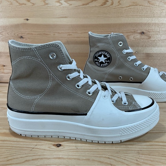 Converse Chuck Taylor All Star Construct Shoes
# A03876C
Men’s Size 9 
Tan White main image 7